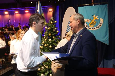 49.božično novoletni koncert Godbe Cerknica z gosti 40 Foto Ljubo Vukelič